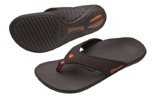 Spenco Polysorb Total Support Sandal - Men's Redner, Brown, Men's 10