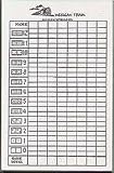 MEXICAN TRAIN Score Pad by Ouray Toys
