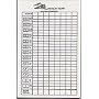 Mexican Train Score Pad