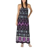 Juniors' Xhilaration® Halter Woven Dress - Black