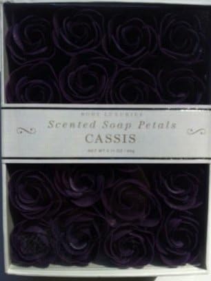 Scented Soap Petals (Cassis)