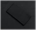 Croscill 60-by-104-Inch Oval Tablecloth with 6 Napkins, Black