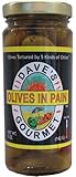 Olives In Pain - Olives Tortured By Five Kinds of Chiles. They May Not Be as Hot as Insanity Sauce But These Olives Will Torture You None the Less. You Can Even Eat The Chilis if You Dare!