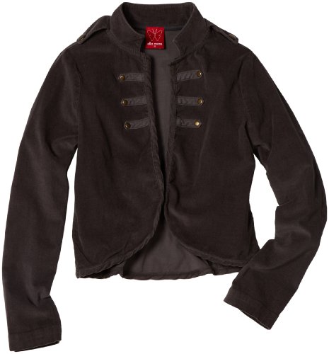 Ella Moss Girl 7-16 Duncan Jacket, Granite, 14