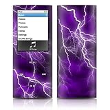 Apocalypse Violet Design Protective Decal Skin Sticker for Apple iPod nano 4G (4th Generation) Player