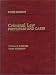 Book Criminal Law: Principles and Cases