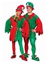 Economy Elf Set Christmas Xmas Holiday Outfit Unisex Mens Womens Costume