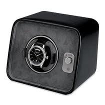 Wolf Designs Black Single Watch Rotator #4524-027