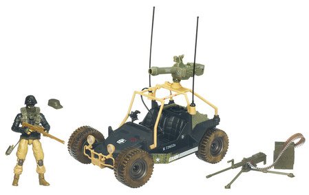 GI Joe Alpha Vehicle A.W.E. Striker With Nightfox