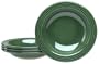 Emile Henry Le Potier Green Soup Bowls, Set of 4
