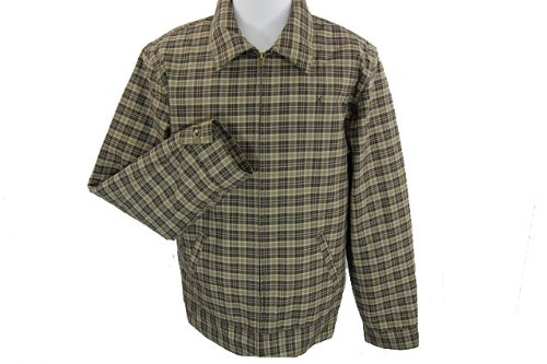 Hurley Mens Plaid Jacket