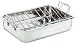 Cuisinart Chef's Classic Stainless-Steel 16-Inch Rectangular Roaster With Rack