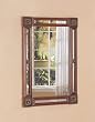 Rectangle Cherry Mirror By Coaster Furniture