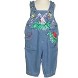 Infant Toddler Girl KEEPSAKE ORIGINALS Baby Clothes Handmade DENIM Girls 12M-5