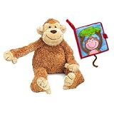 Plush Monkey & Book Bundle