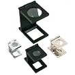 4 7x 10x 12x Folding Magnifiers Stamp Coin Opti Tools