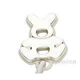 Cunill Sterling Silver Rabbit Pacifier Pin