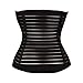 Everbellus Women's Breathable Latex Corset Steel Bone Training Waist Cincher