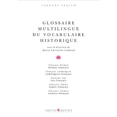 Glossaire multilingue du vocabulaire historique