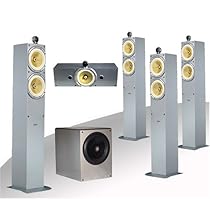 Crystal Acoustics TX-T Home Theater Speaker System with 12" THX SELECT Certified Subwoofer, Silver