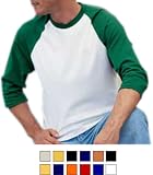 Anvil 3/4 Raglan Baseball Tee, (A-2184)