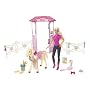 BARBIE Groom & Glam Doll & Stable