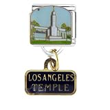 Mormon Temple Los Angeles Italian Charms Bracelet Link