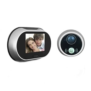 3.5 Inch 170 Degrees Wide Angle Peephole LCD Digital Door Viewer Doorbell Security Camera Cam