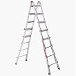 Little Giant 10103LGW 300-Pound Duty Rating Ladder System with Work Platform, 22-Foot