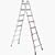 Little Giant 10103LGW 300-Pound Duty Rating Ladder System with Work Platform, 22-Foot