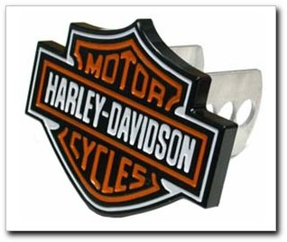 Harley-Davidson Full-Color Aluminum Hitch Plug