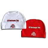 Ohio State Buckeyes Baby Caps: 2 Pack