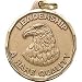 1 1/4 Inch Gold Leadership Medal