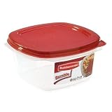 Rubbermaid HPFG4013RDCHILI Durable Square 4.2-Cup Food Storage Container