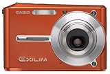 Casio Exilim EX-S500 5MP Digital Camera with 3x Anti Shake Optical Zoom (Orange)
