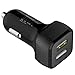TopG Apple Certified - Lifetime Warranty - 4.4A / 22W Dual-Port USB Car Charger -Portable Travel Charger Rapid Car Charger For Samsung Galaxy S5;The All New HTC One M8 M7 M4, Mini 2; iPhone 5S 5 5C 4S 6, iPad Air 4 3 2, iPad Mini 1 2 Retina, iPad touch, iPod Nano; Samsung Galaxy S4, S3, S2, Note 4 3, 2, Tab S 4, 3, 2 7.0 8.0 10.1;LG Optimus G3 G2, Flex,G2 Mini,G Pro 2,G Pad 7.0 8.0 8.3 10.1; Google Nexus 5 4 7 8 FHD 2;Other Android Smartphone/Tablets (Black)
