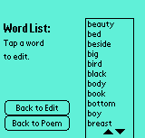 PDA Poems downloadable Software