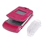 Northwest Electronics Distributing Company Leather Wrapped Thin Shell Case for Motorola RAZR V3, V3c, V3i (Magenta)