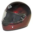 THH TS-38 Full Face Cruiser Street Bike Motorcycle Helmet Wine 2X-Large
