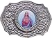 JESUS CHRIST BELT BUCKLE HOLLY GUADELUPE RELIGIOUS