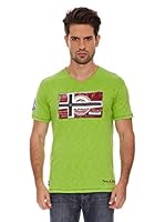 Geographical Norway Camiseta Jeographic Ss Men 202 (Verde)