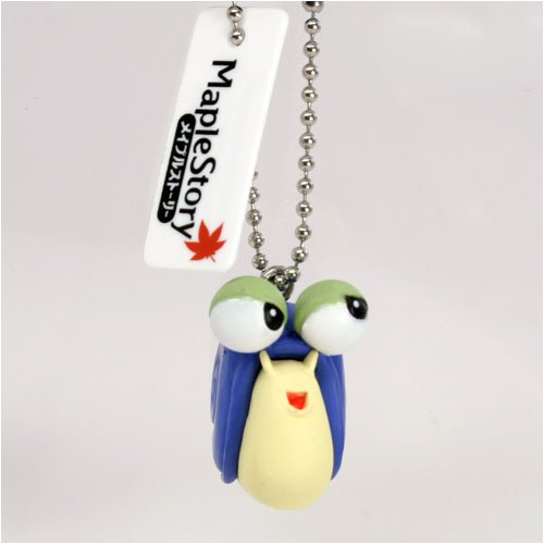 Maple Story Keychain Gashapon - Blue Snail