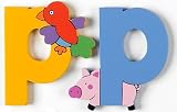 The Toy Workshop Wooden Letter Lower Case P