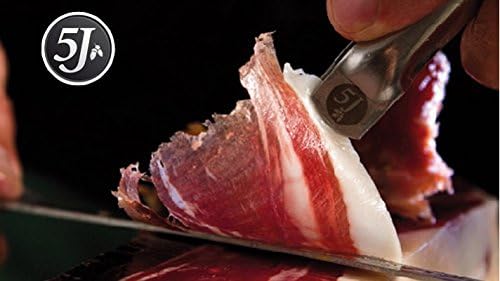 5J Jamon de Jabugo Bellota 3.5 oz Cinco Jotas Pata Negra Pre-Sliced Cured Pork Ham Prosciutto Gluten Free