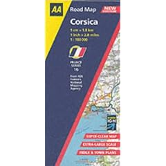 Corsica (AA Road Map France Series)