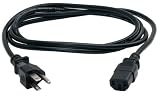 6ft IBM Monitor/printer/pc Grounded Power Cable M/f