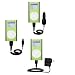 Deluxe Kit for the Apple iPod Mini includes a USB cable with Car and Wall Charger - Gomadic Brand w/ TipExchange Technology