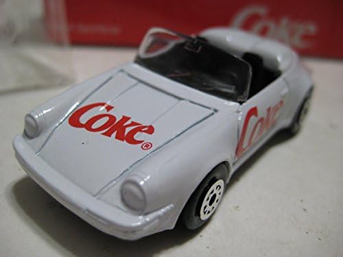 Edocar Coca-Cola (Netherlands) White Porsche 911 Speedster Diecast 76-mm NIB