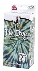 Jacquard Jewel Tones Tie Dye Kit Emerald - Dyes up to 2 T-Shirts