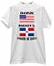 BORN AMERICA USA ROOTS IN DOMINICAN REPUBLIC SANTO DOMINGO COUNTRY NATION PRIDE FLAG T SHIRT